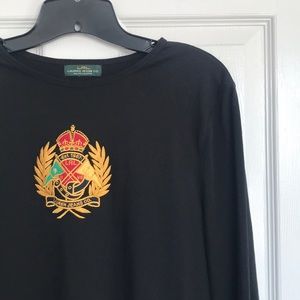 Ralph Lauren Embroidered Long-sleeve Shirt